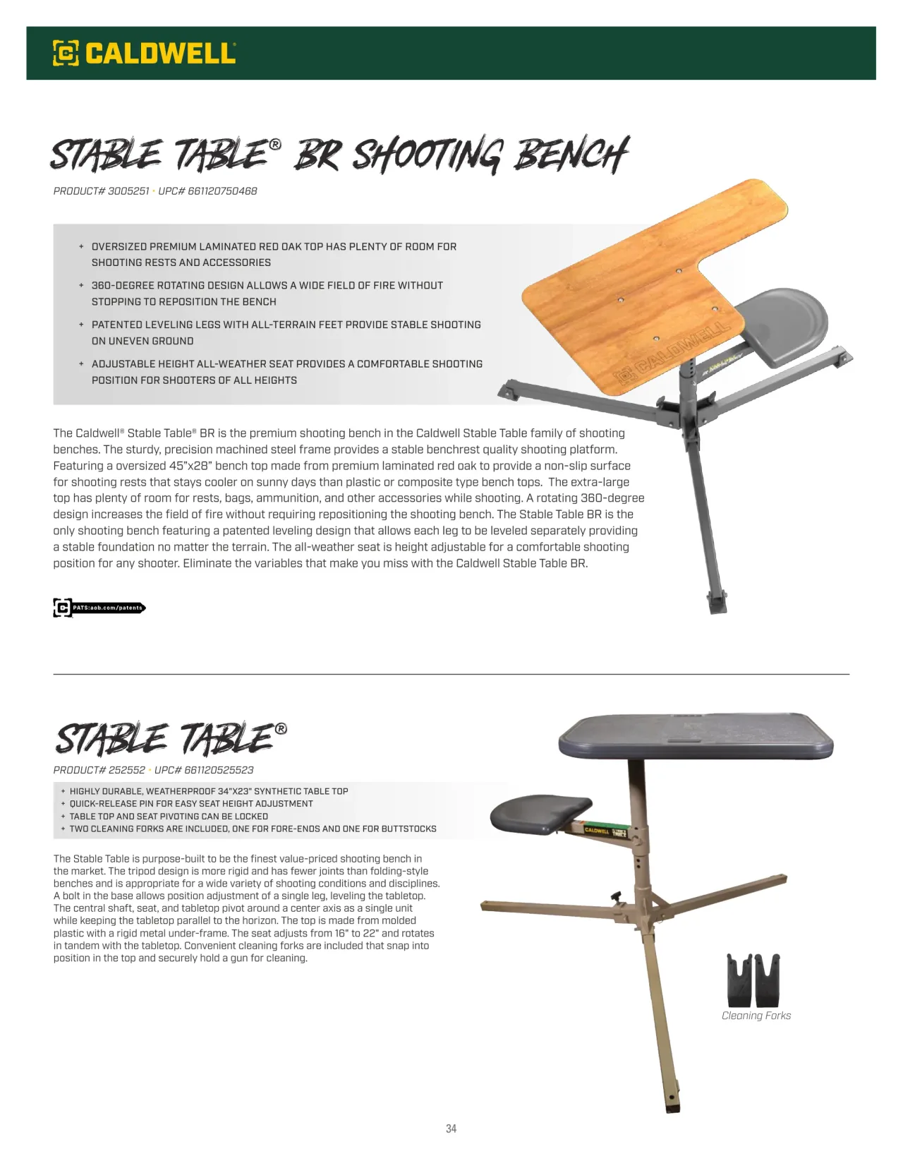 Página 34 de American Outdoor Brands · Accesorios de tiro 2026