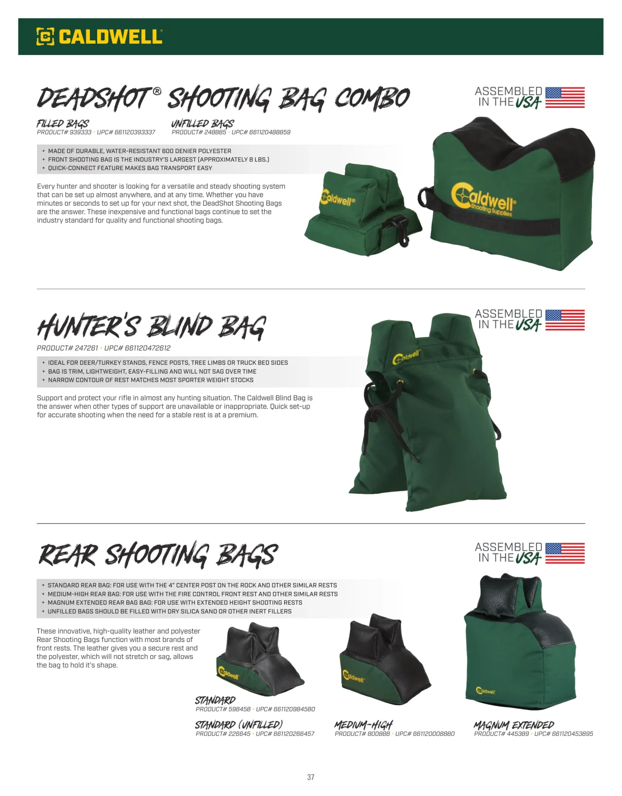 Página 37 de American Outdoor Brands · Accesorios de tiro 2026
