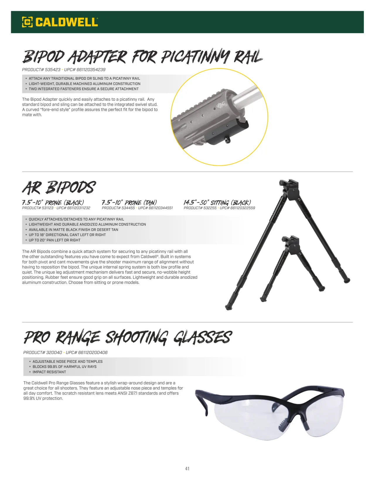 Página 41 de American Outdoor Brands · Accesorios de tiro 2026