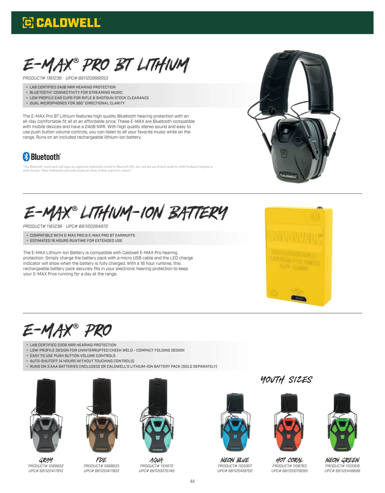Página 44 de American Outdoor Brands · Accesorios de tiro 2026
