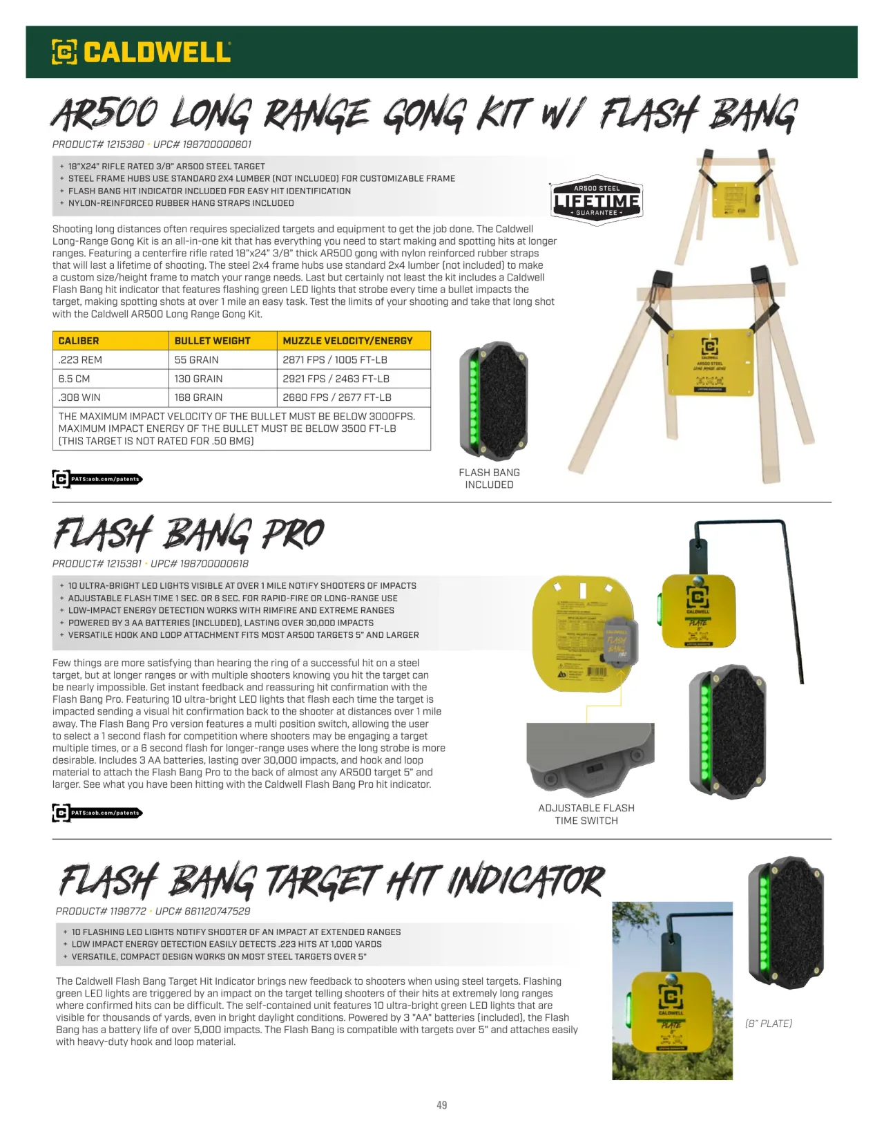 Página 49 de American Outdoor Brands · Accesorios de tiro 2026