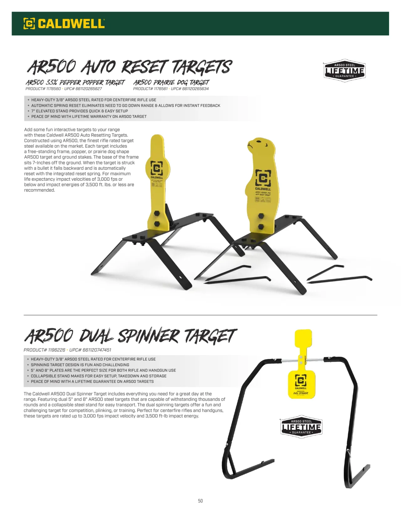 Página 50 de American Outdoor Brands · Accesorios de tiro 2026