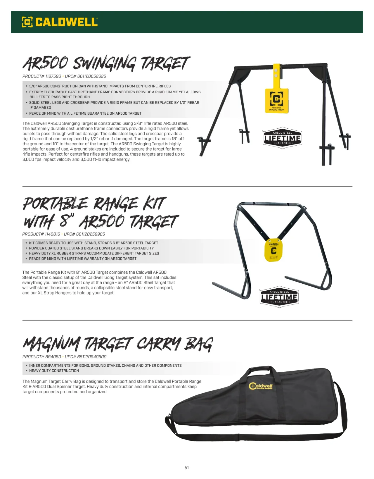 Página 51 de American Outdoor Brands · Accesorios de tiro 2026