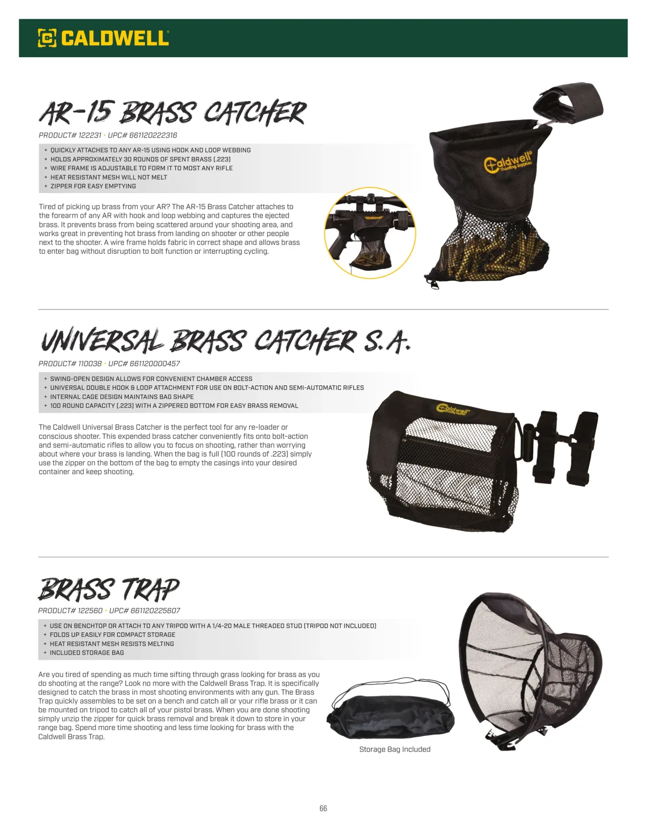 Página 66 de American Outdoor Brands · Accesorios de tiro 2026