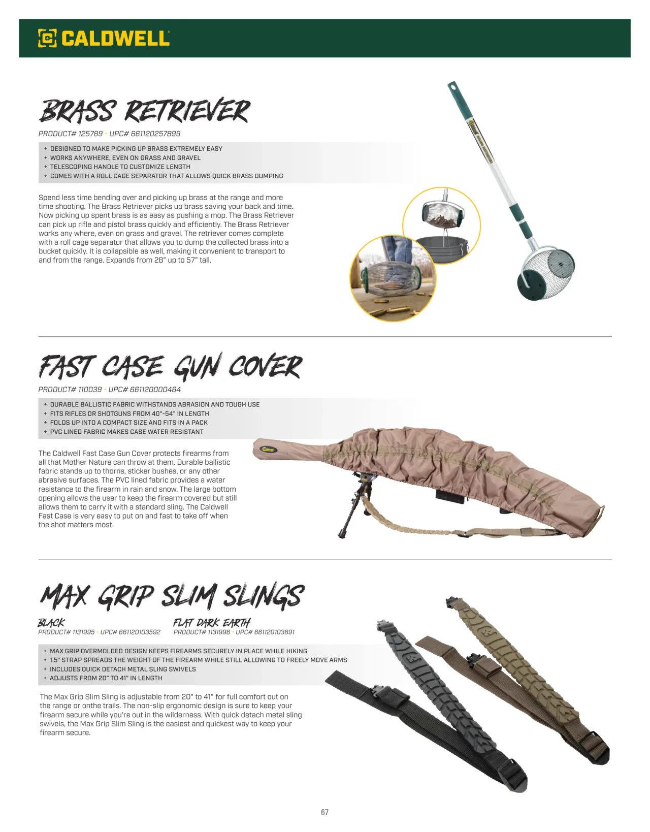 Página 67 de American Outdoor Brands · Accesorios de tiro 2026