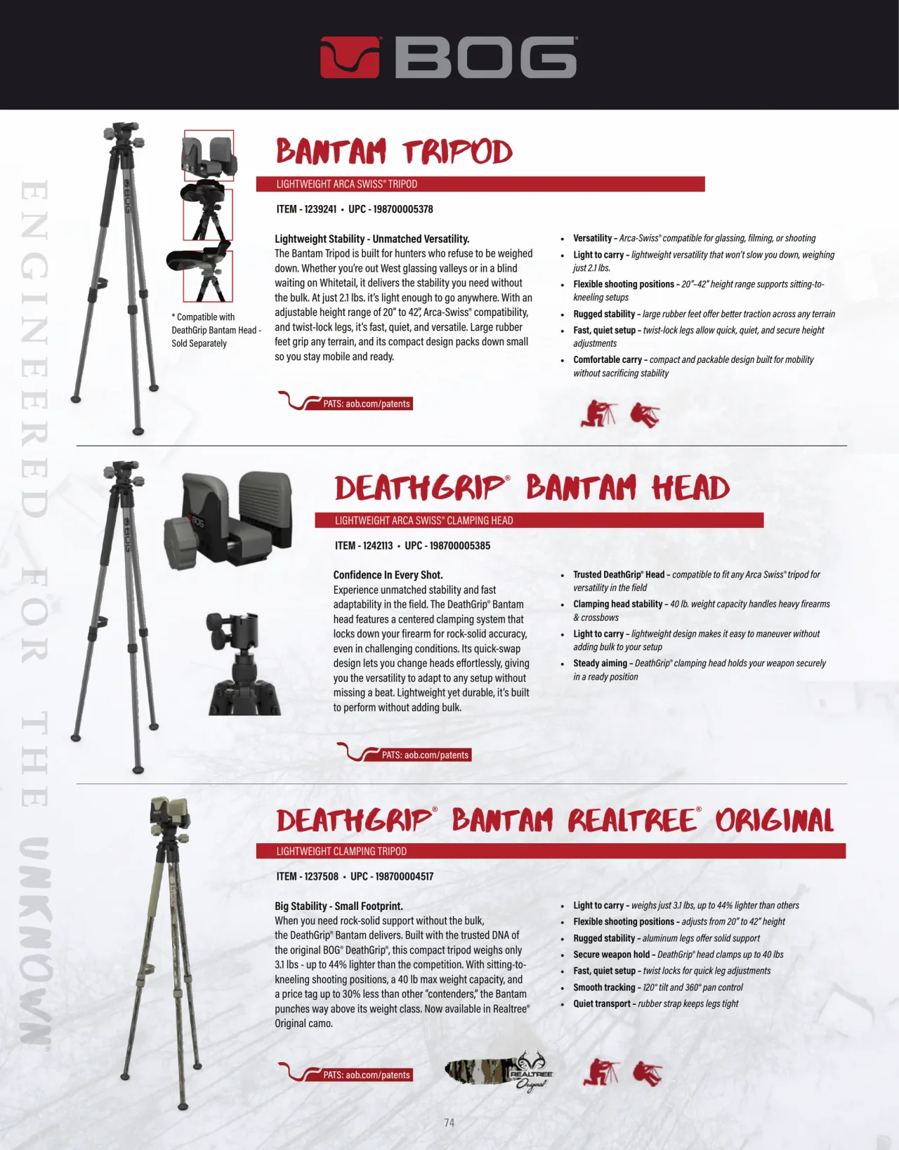 Página 74 de American Outdoor Brands · Accesorios de tiro 2026
