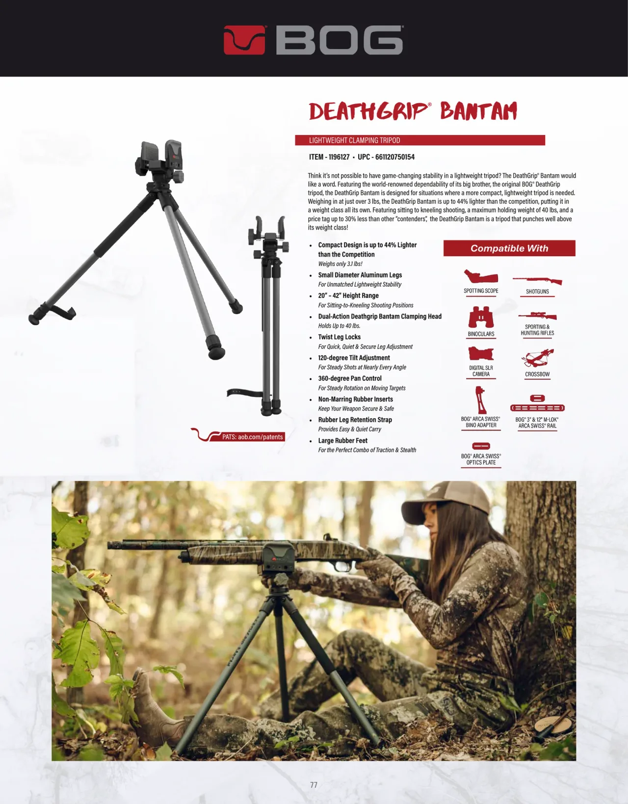 Página 77 de American Outdoor Brands · Accesorios de tiro 2026