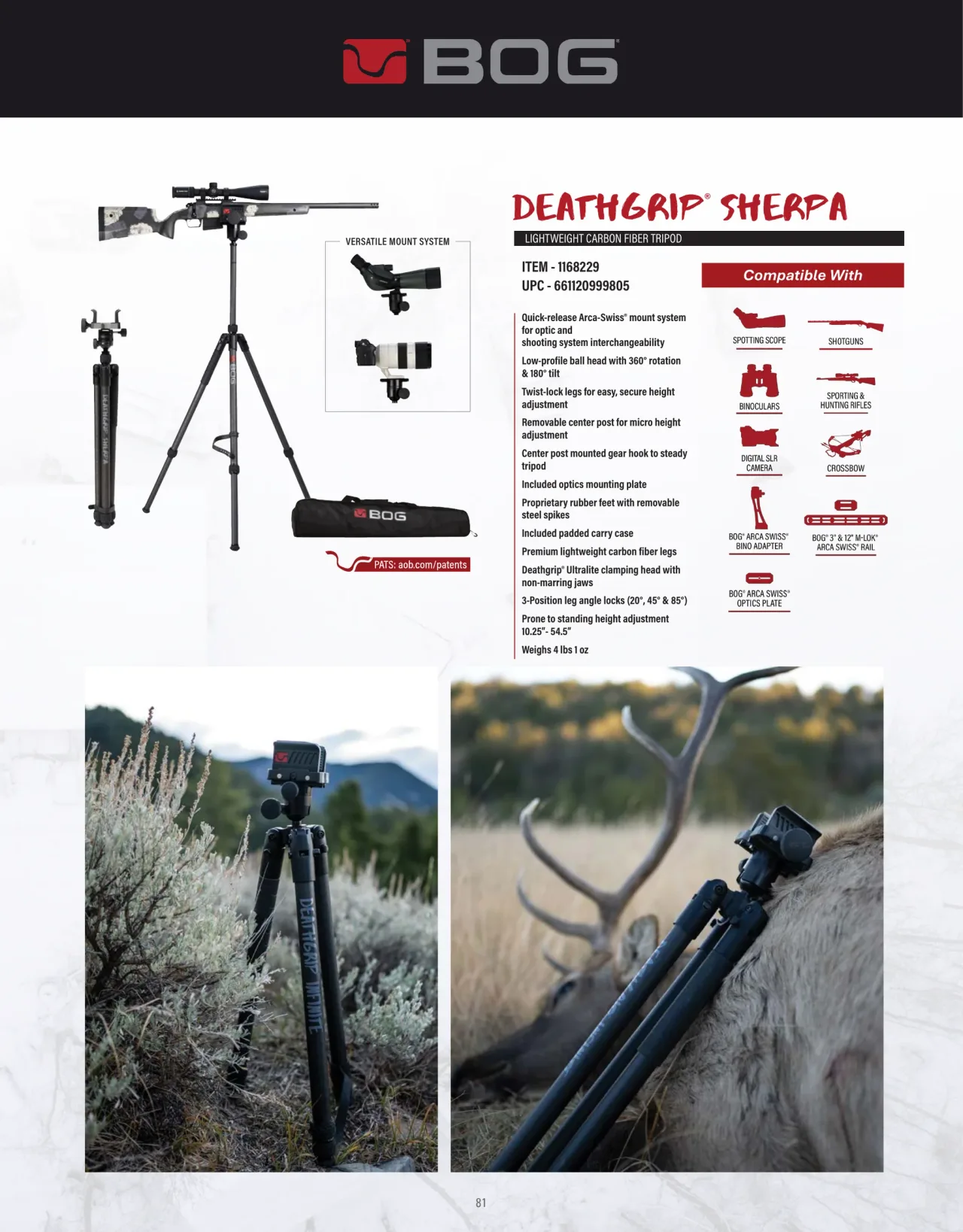 Página 81 de American Outdoor Brands · Accesorios de tiro 2026
