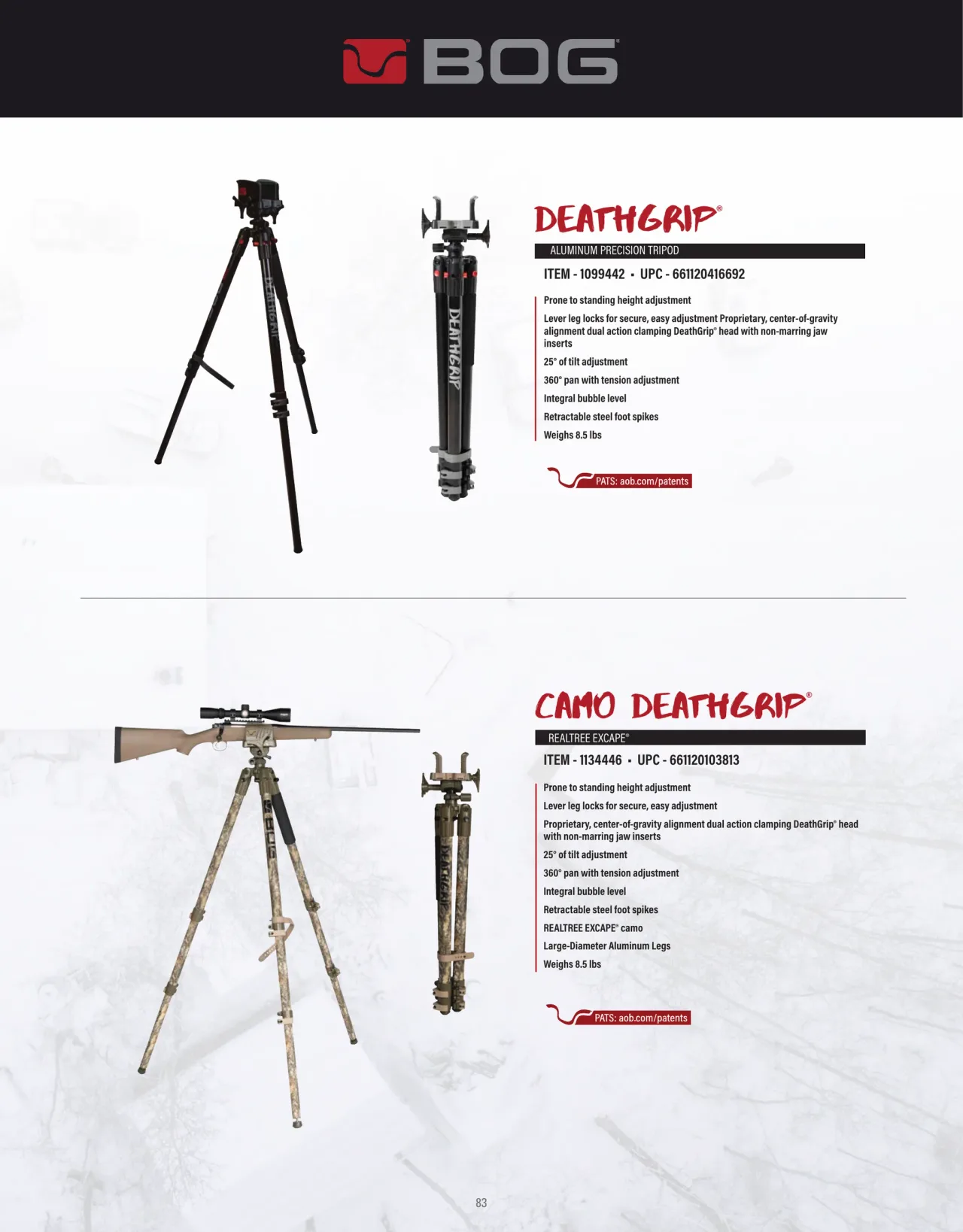Página 83 de American Outdoor Brands · Accesorios de tiro 2026