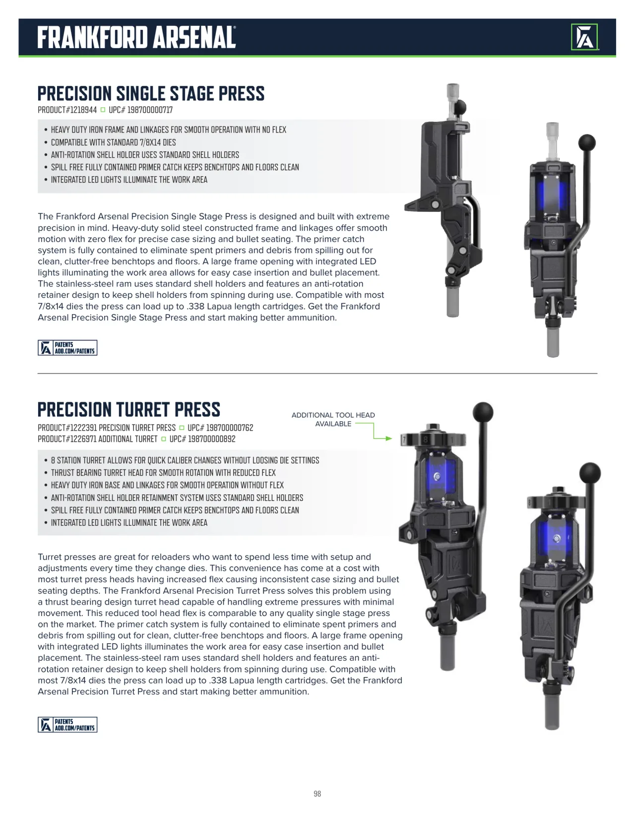 Página 98 de American Outdoor Brands · Accesorios de tiro 2026