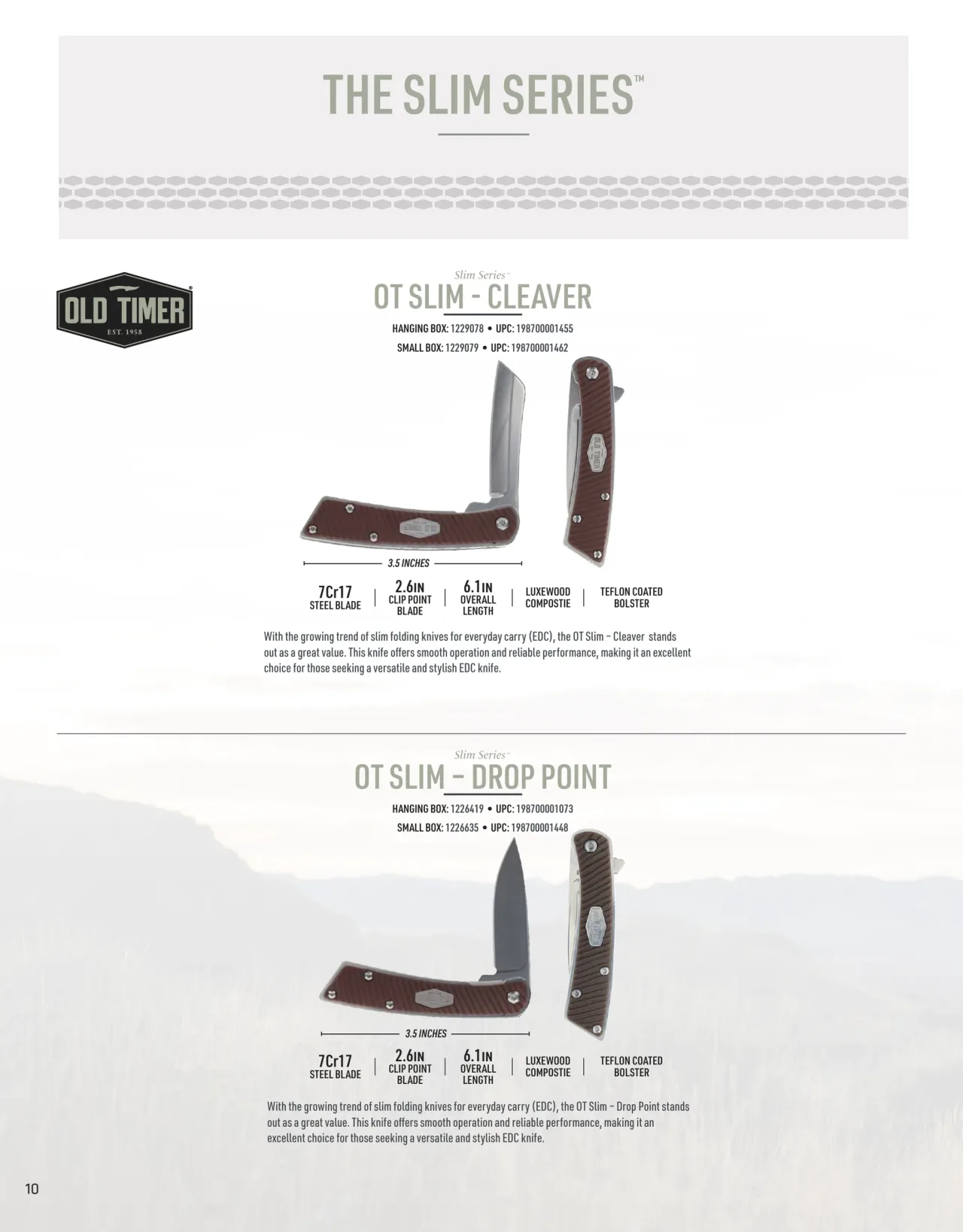 Página 10 de American Outdoor Brands · Cuchillería 2026