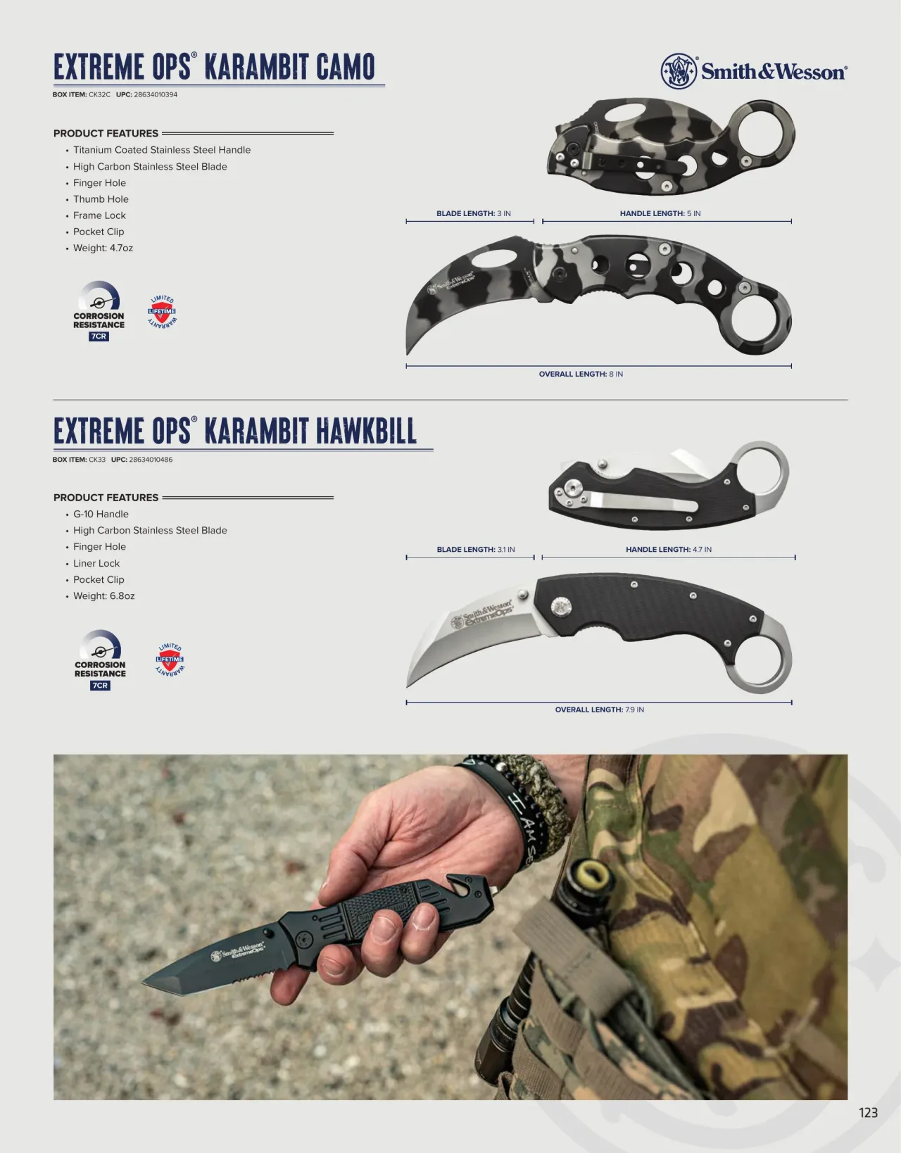Página 123 de American Outdoor Brands · Cuchillería 2026