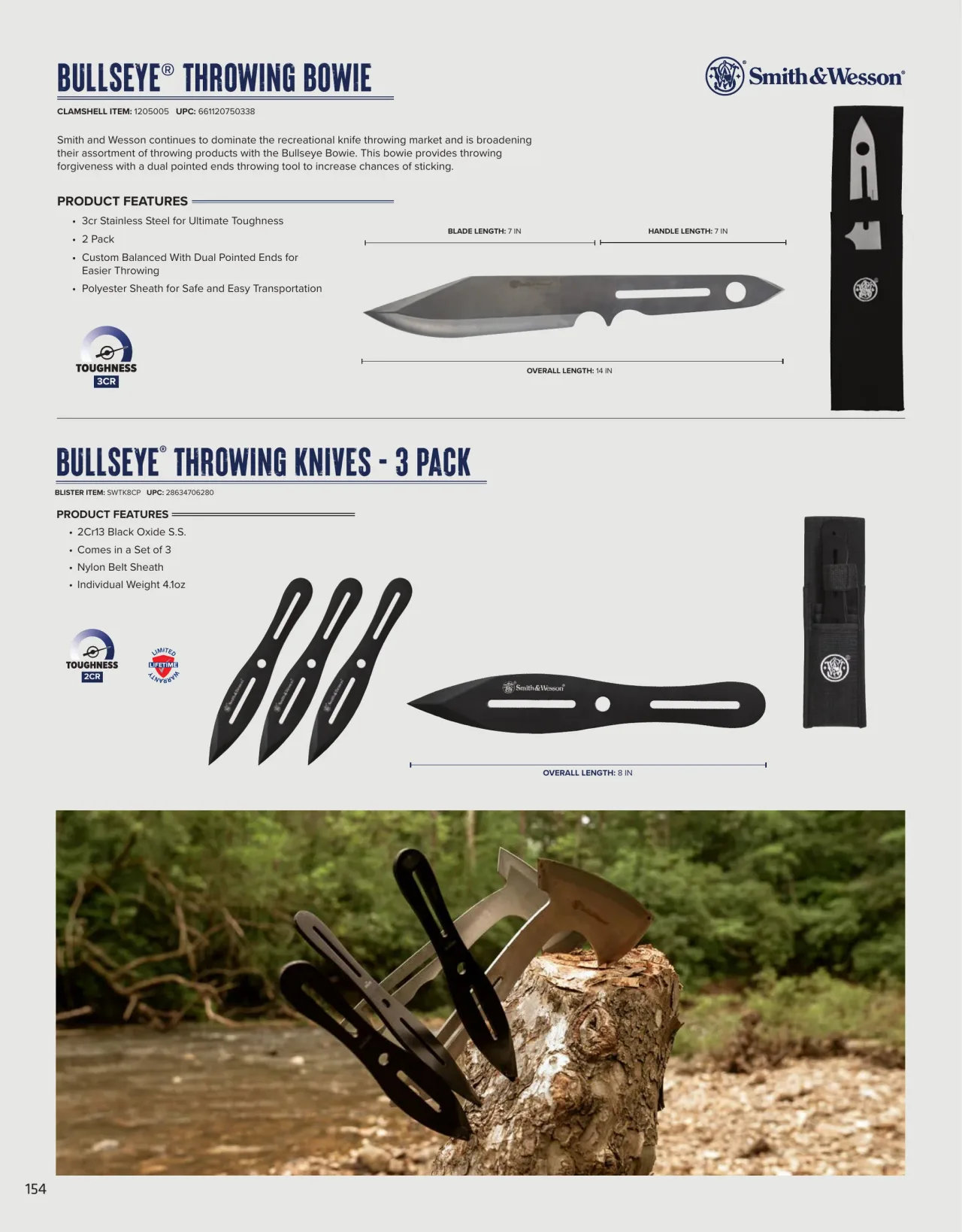 Página 154 de American Outdoor Brands · Cuchillería 2026