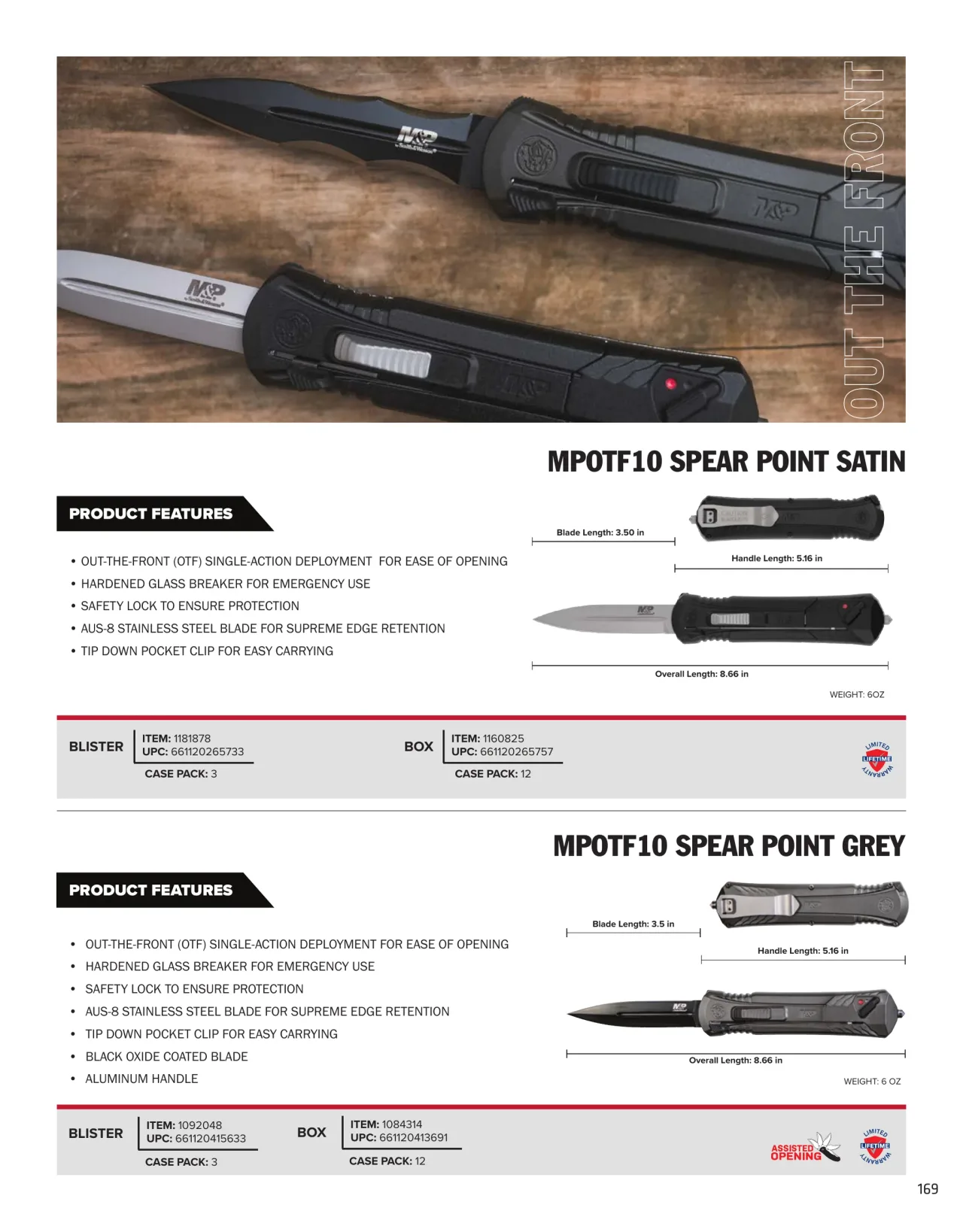 Página 169 de American Outdoor Brands · Cuchillería 2026