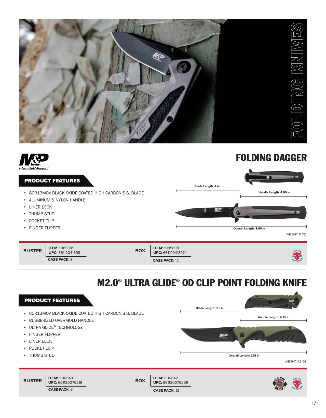 Página 171 de American Outdoor Brands · Cuchillería 2026