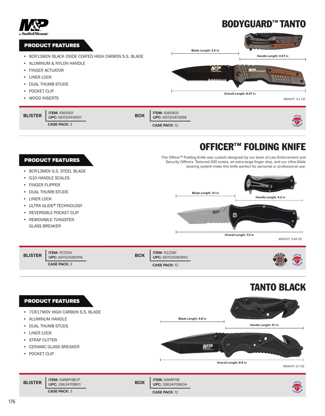 Página 176 de American Outdoor Brands · Cuchillería 2026