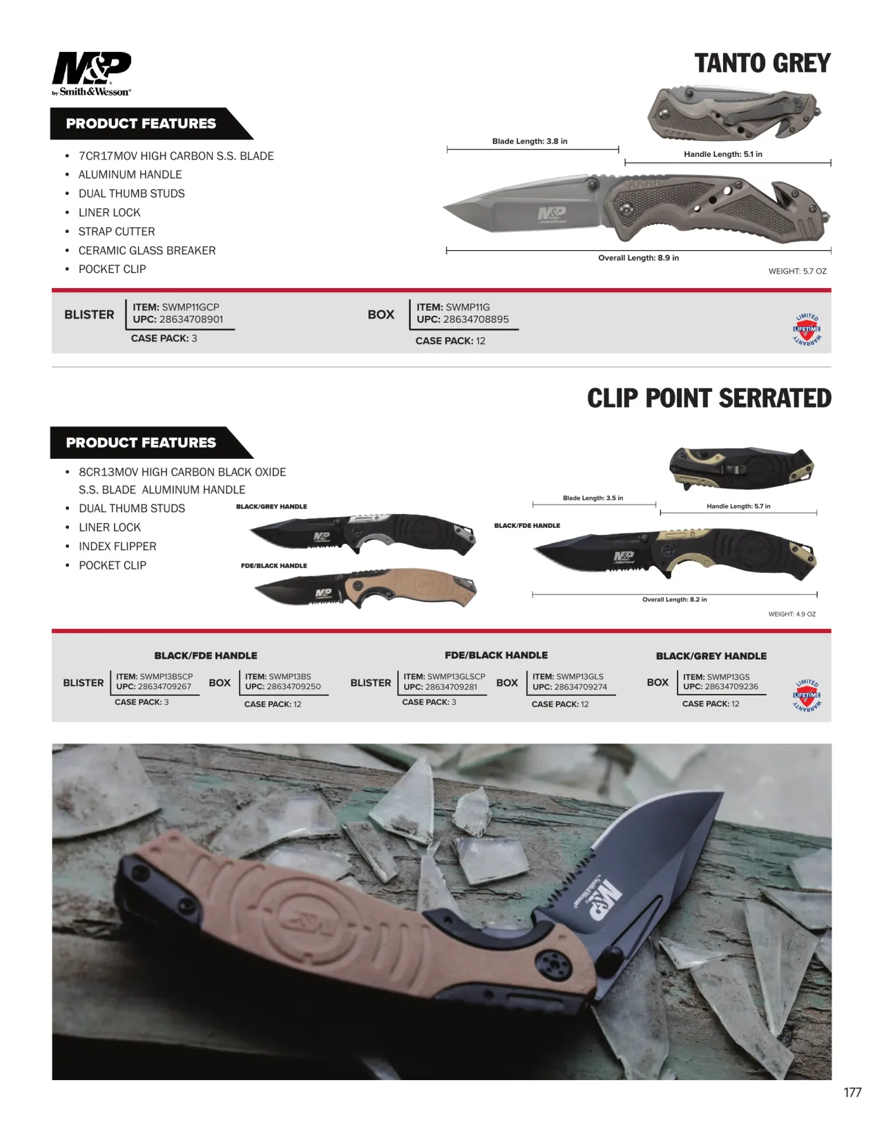 Página 177 de American Outdoor Brands · Cuchillería 2026