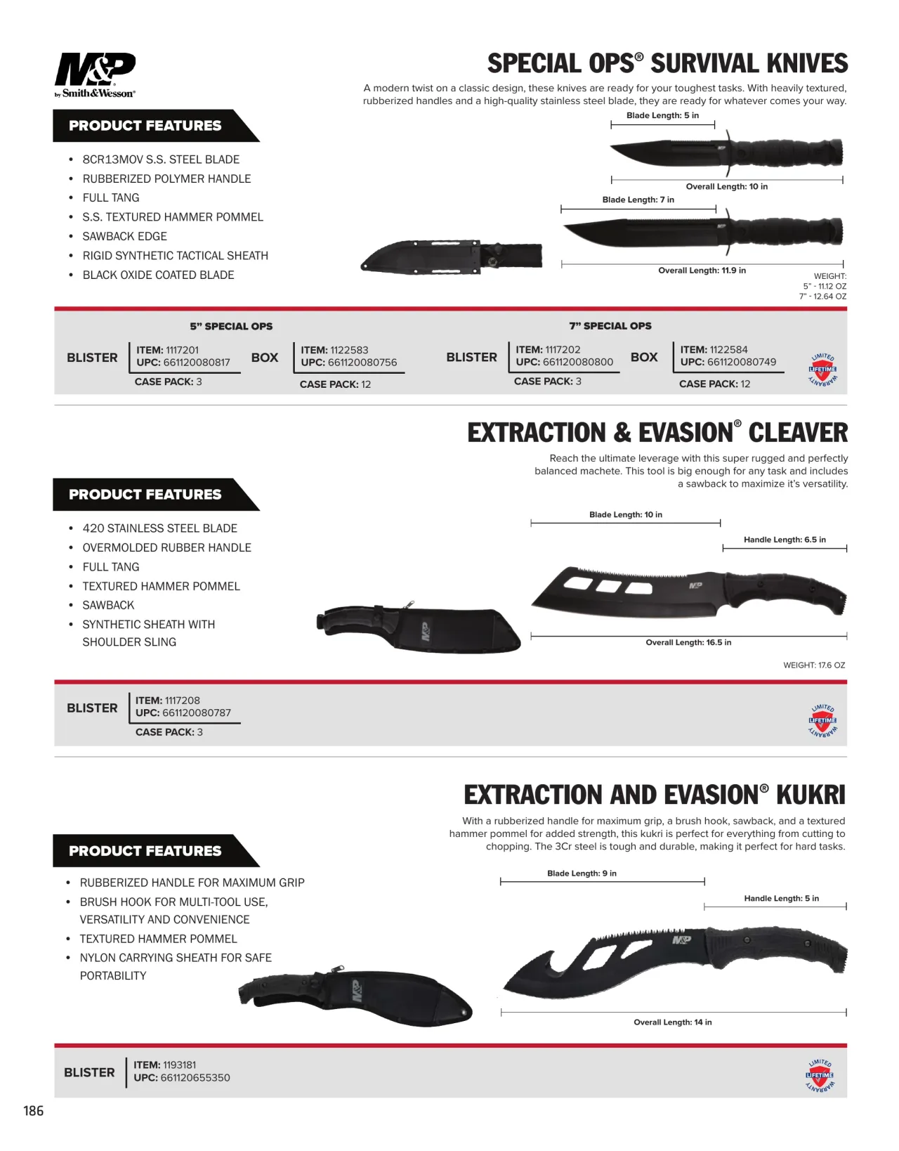 Página 186 de American Outdoor Brands · Cuchillería 2026