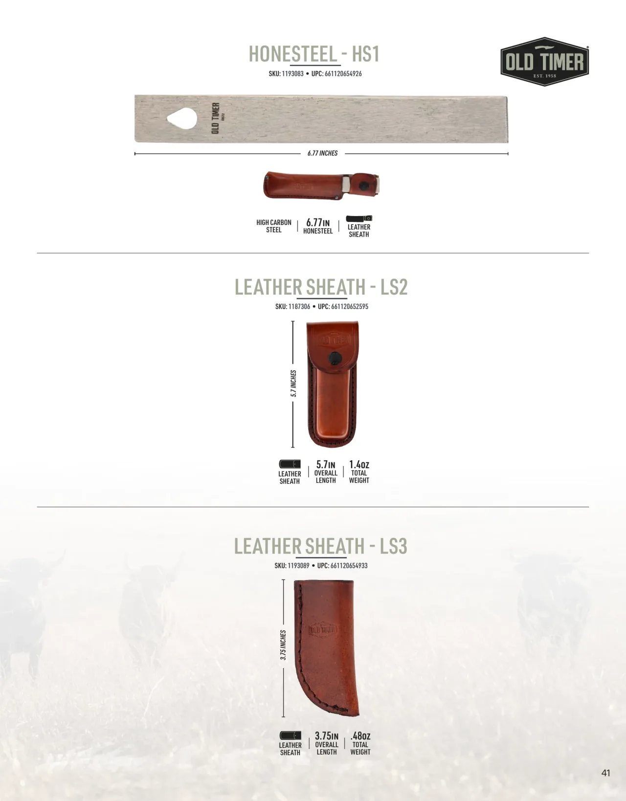 Página 41 de American Outdoor Brands · Cuchillería 2026