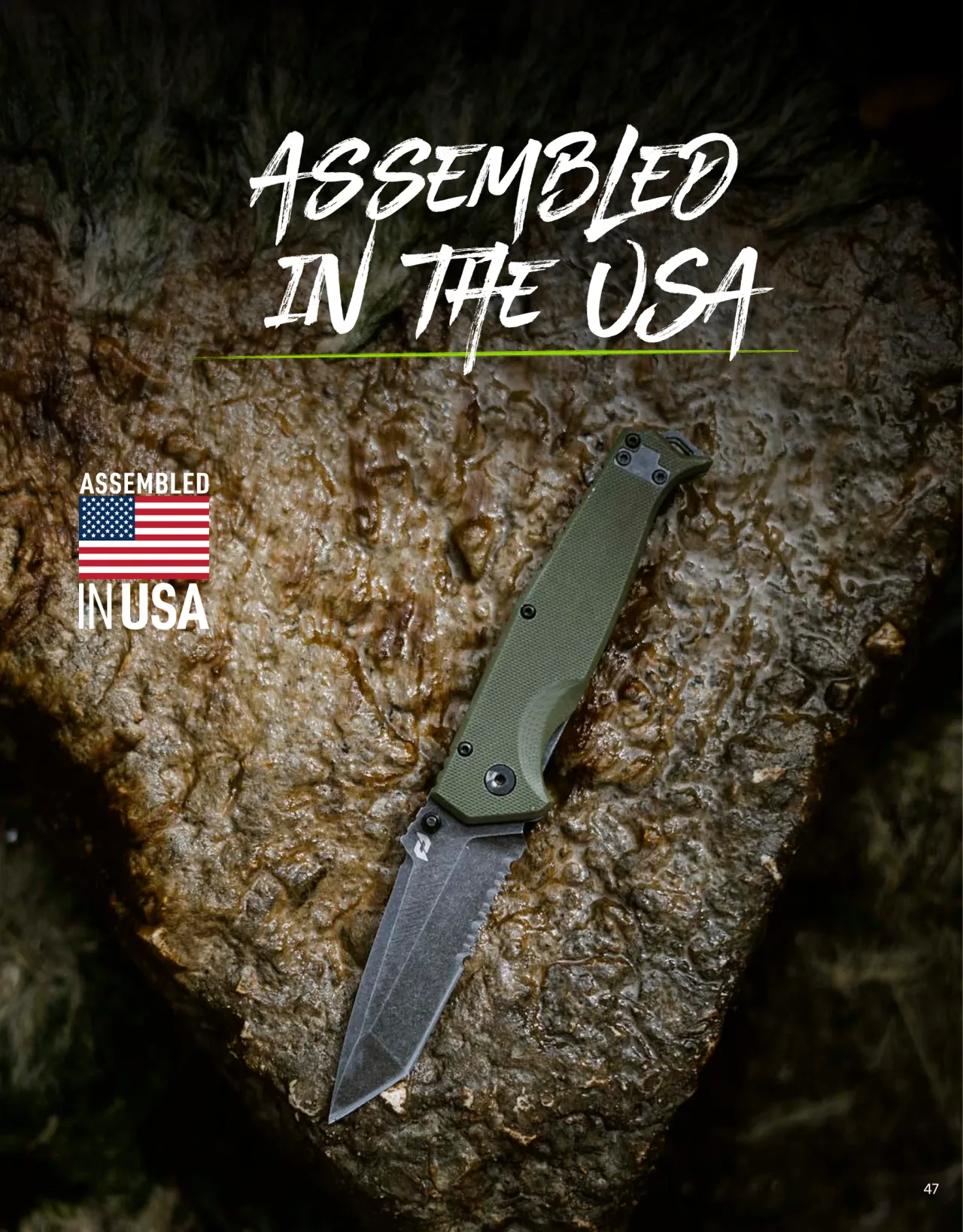 Página 47 de American Outdoor Brands · Cuchillería 2026