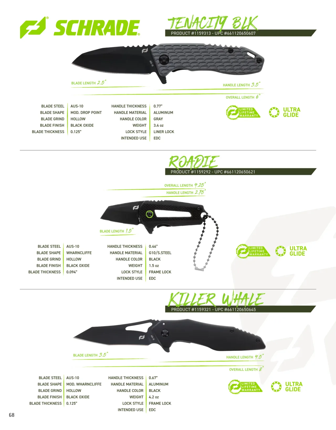 Página 68 de American Outdoor Brands · Cuchillería 2026