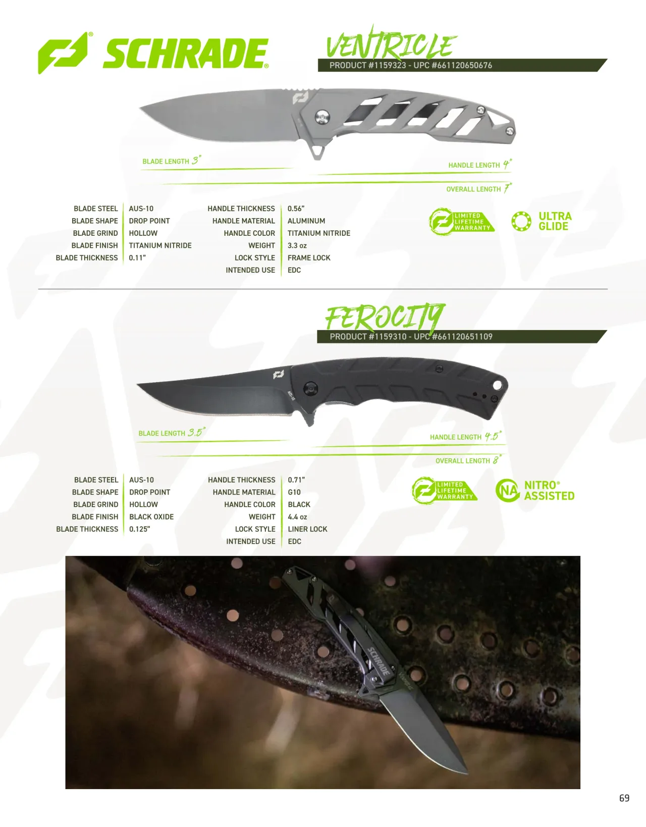 Página 69 de American Outdoor Brands · Cuchillería 2026