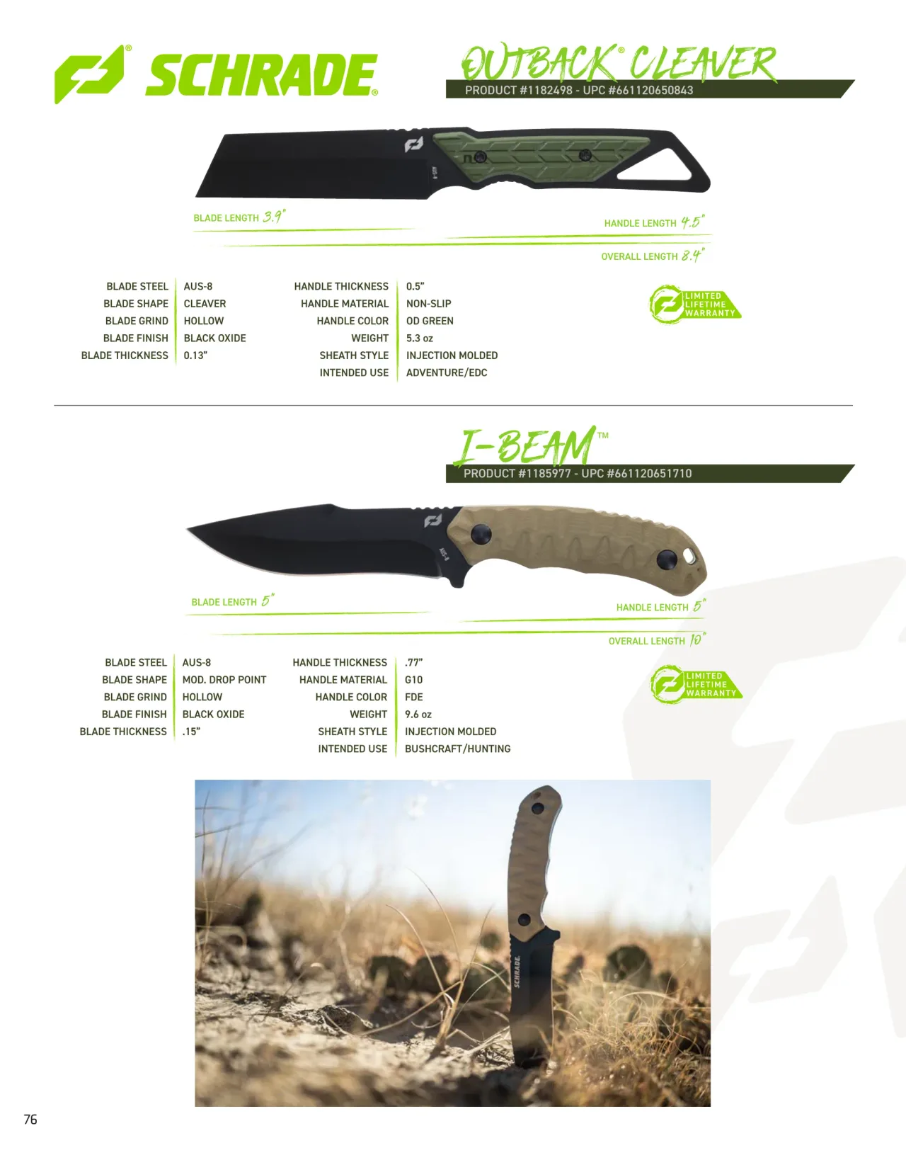 Página 76 de American Outdoor Brands · Cuchillería 2026