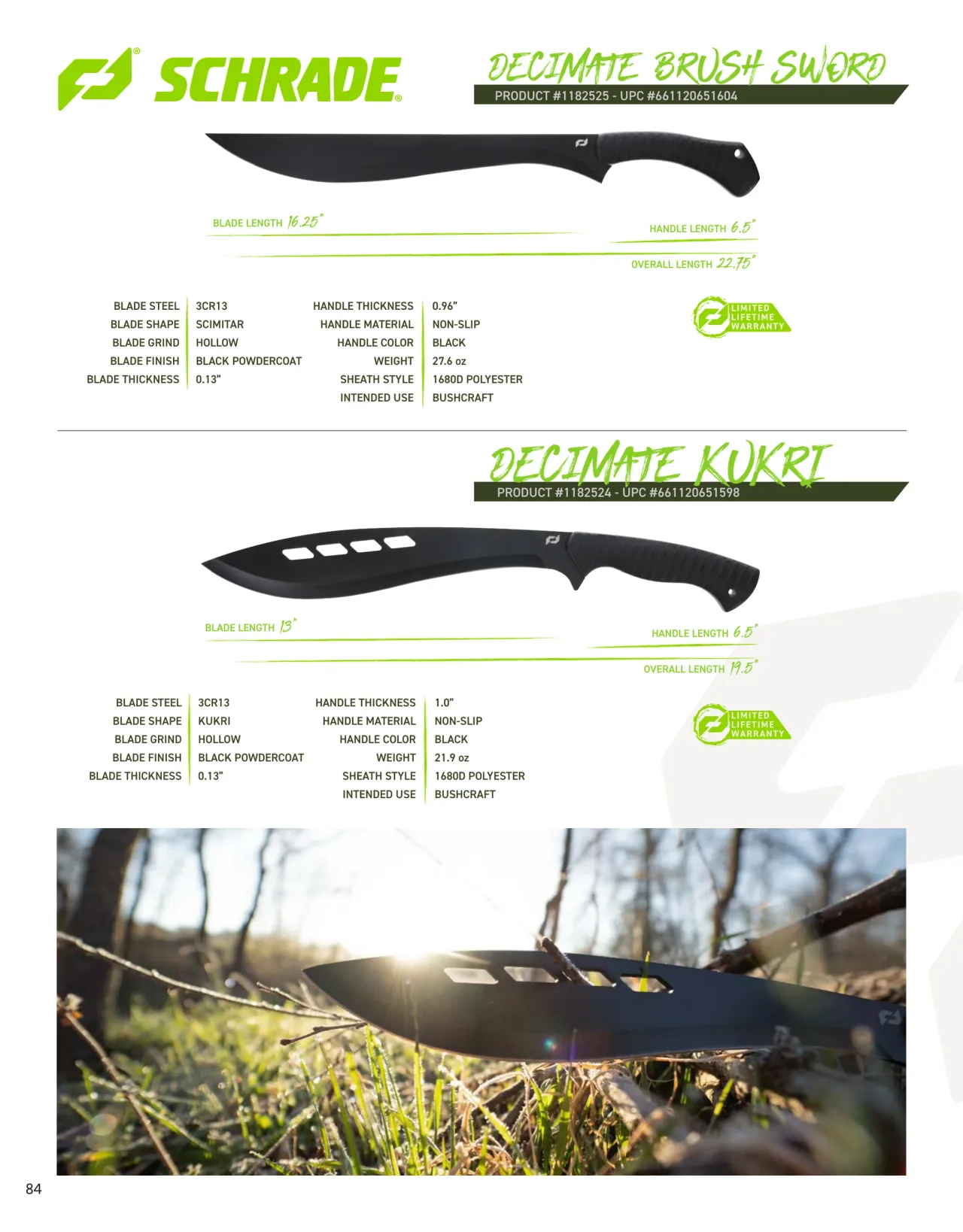 Página 84 de American Outdoor Brands · Cuchillería 2026