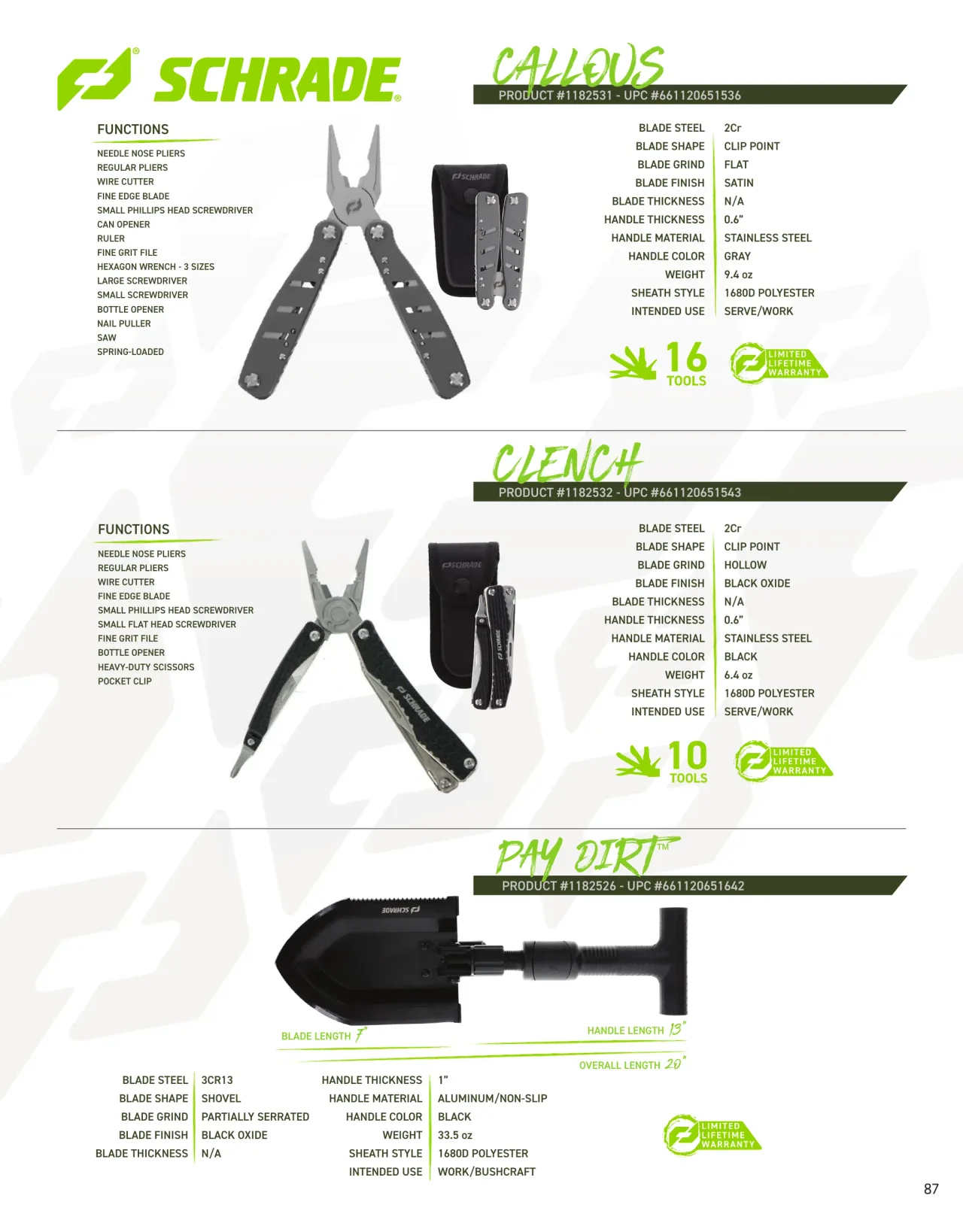 Página 87 de American Outdoor Brands · Cuchillería 2026