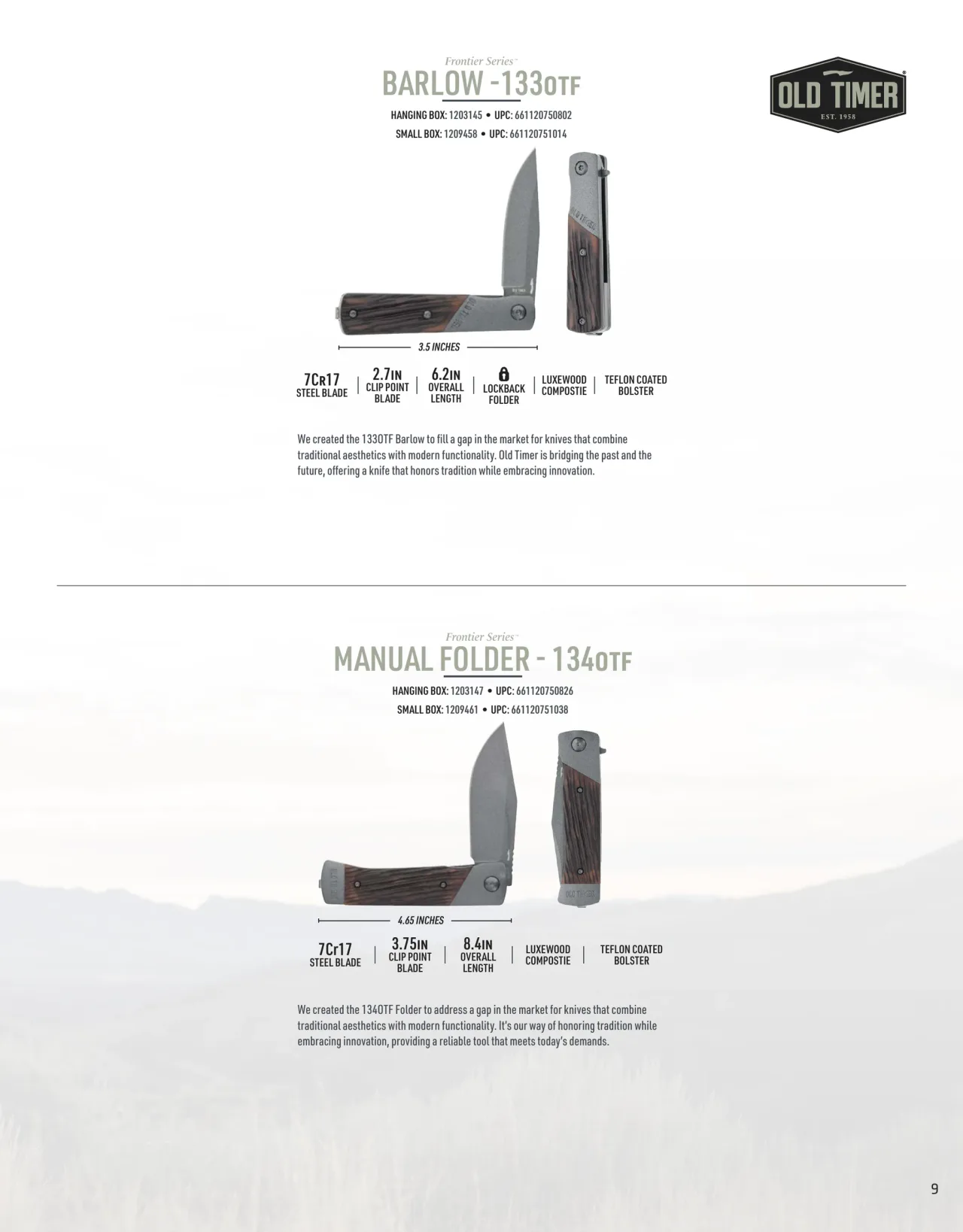Página 9 de American Outdoor Brands · Cuchillería 2026