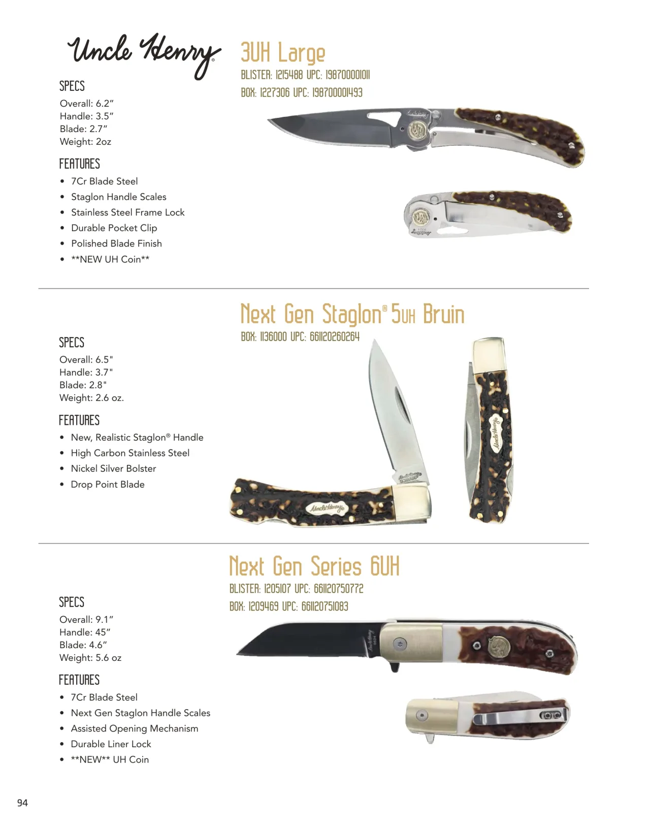Página 94 de American Outdoor Brands · Cuchillería 2026
