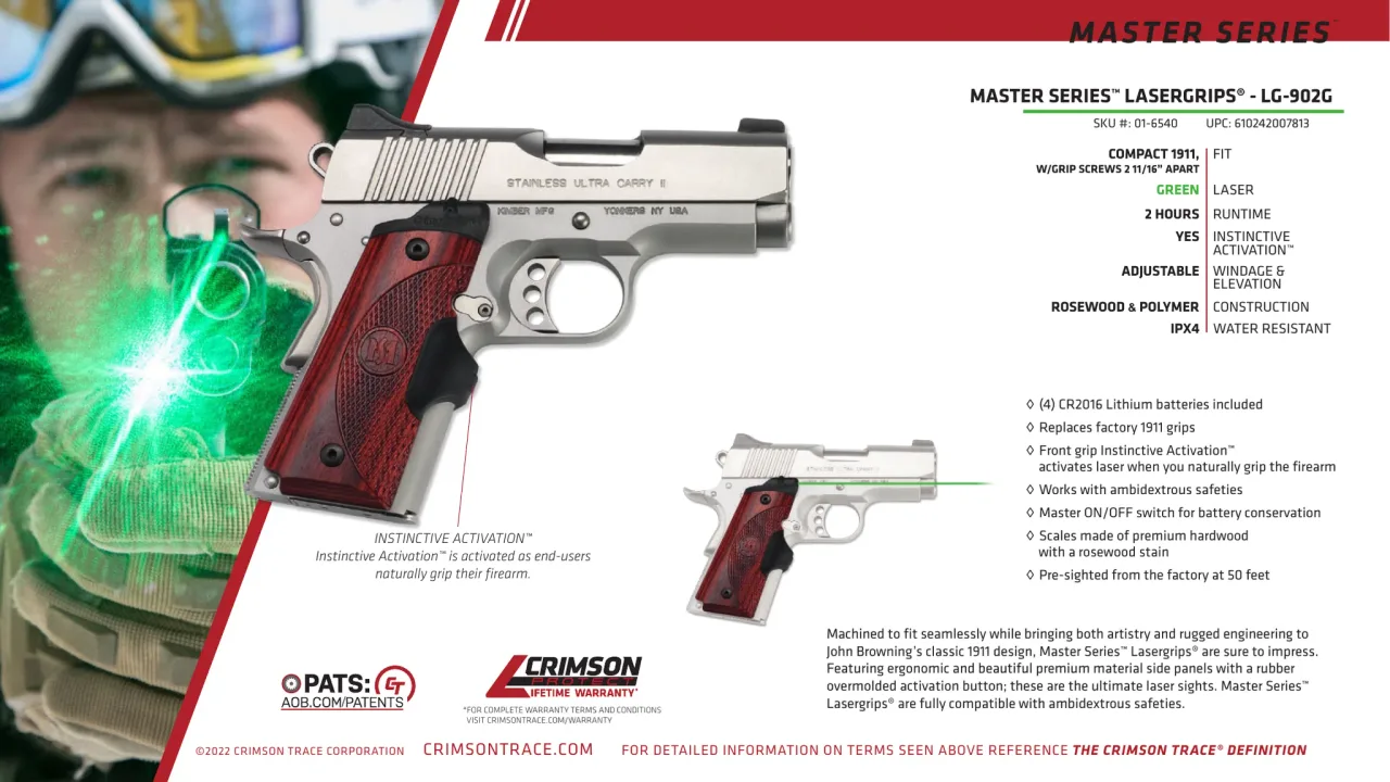 Página 114 de Crimson Trace 2023
