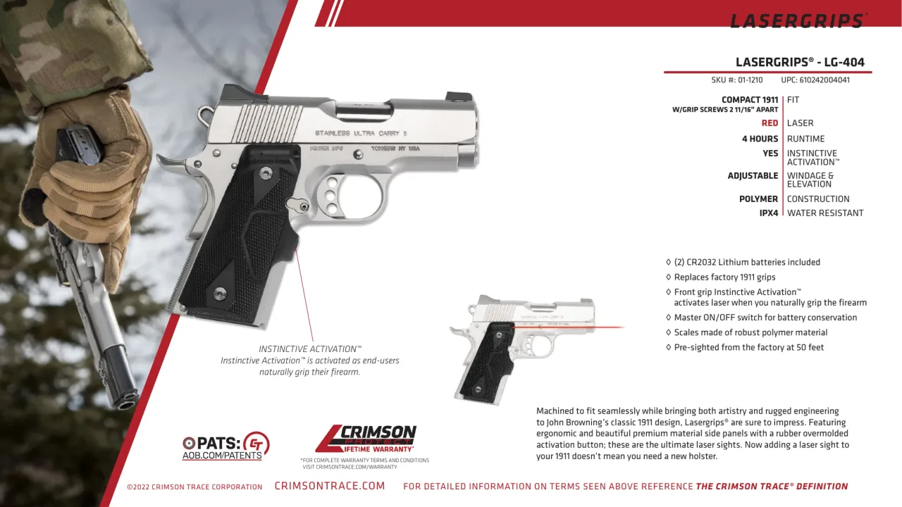 Página 122 de Crimson Trace 2023