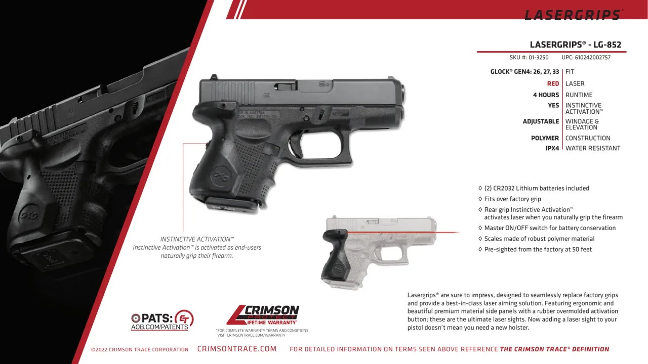 Página 136 de Crimson Trace 2023