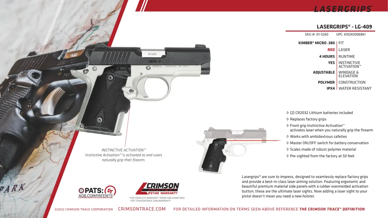 Página 140 de Crimson Trace 2023