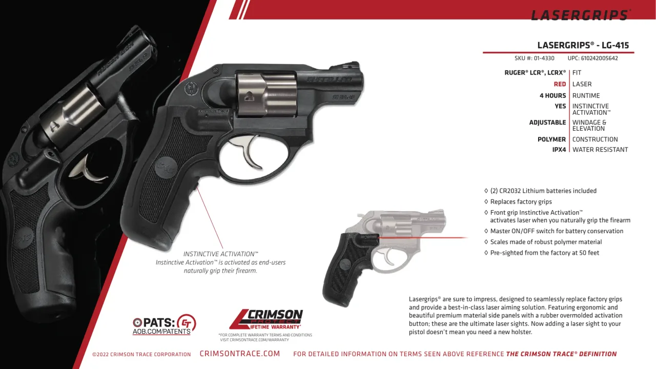 Página 145 de Crimson Trace 2023
