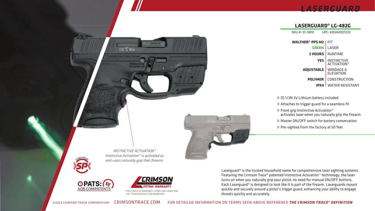 Página 138 de Crimson Trace 2024