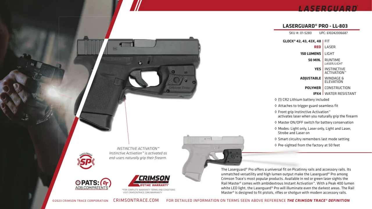 Página 140 de Crimson Trace 2024