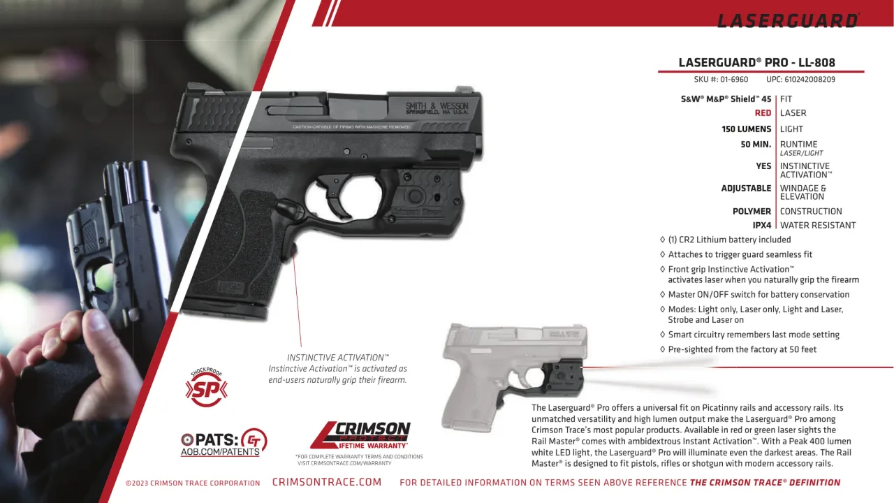 Página 148 de Crimson Trace 2024