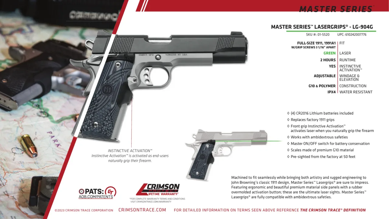 Página 160 de Crimson Trace 2024