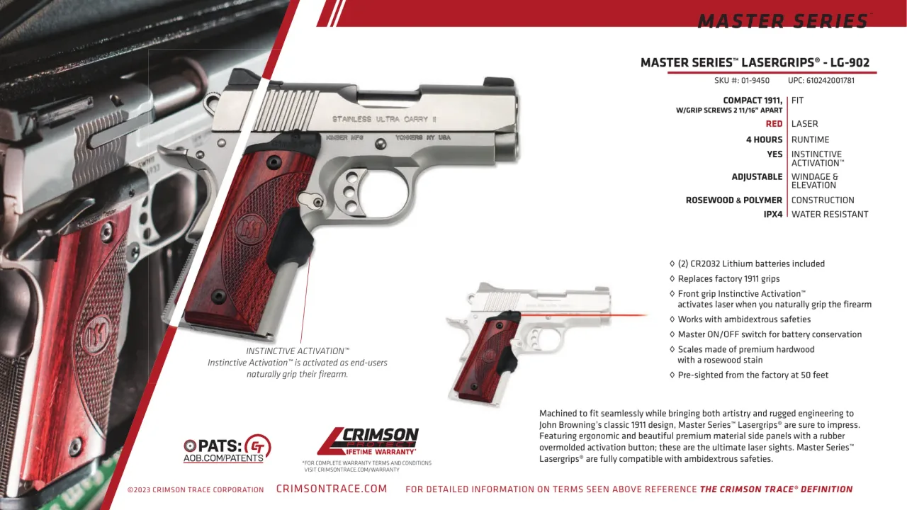 Página 161 de Crimson Trace 2024