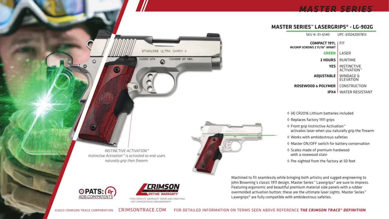 Página 162 de Crimson Trace 2024