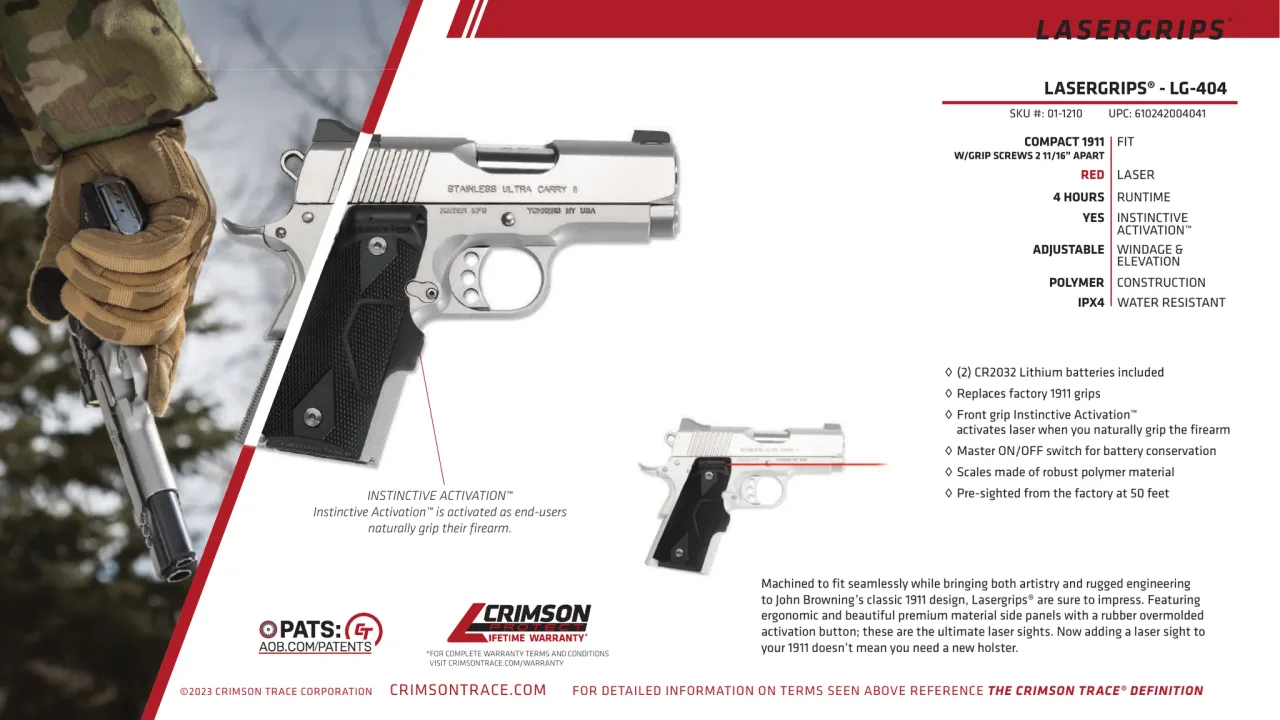 Página 169 de Crimson Trace 2024