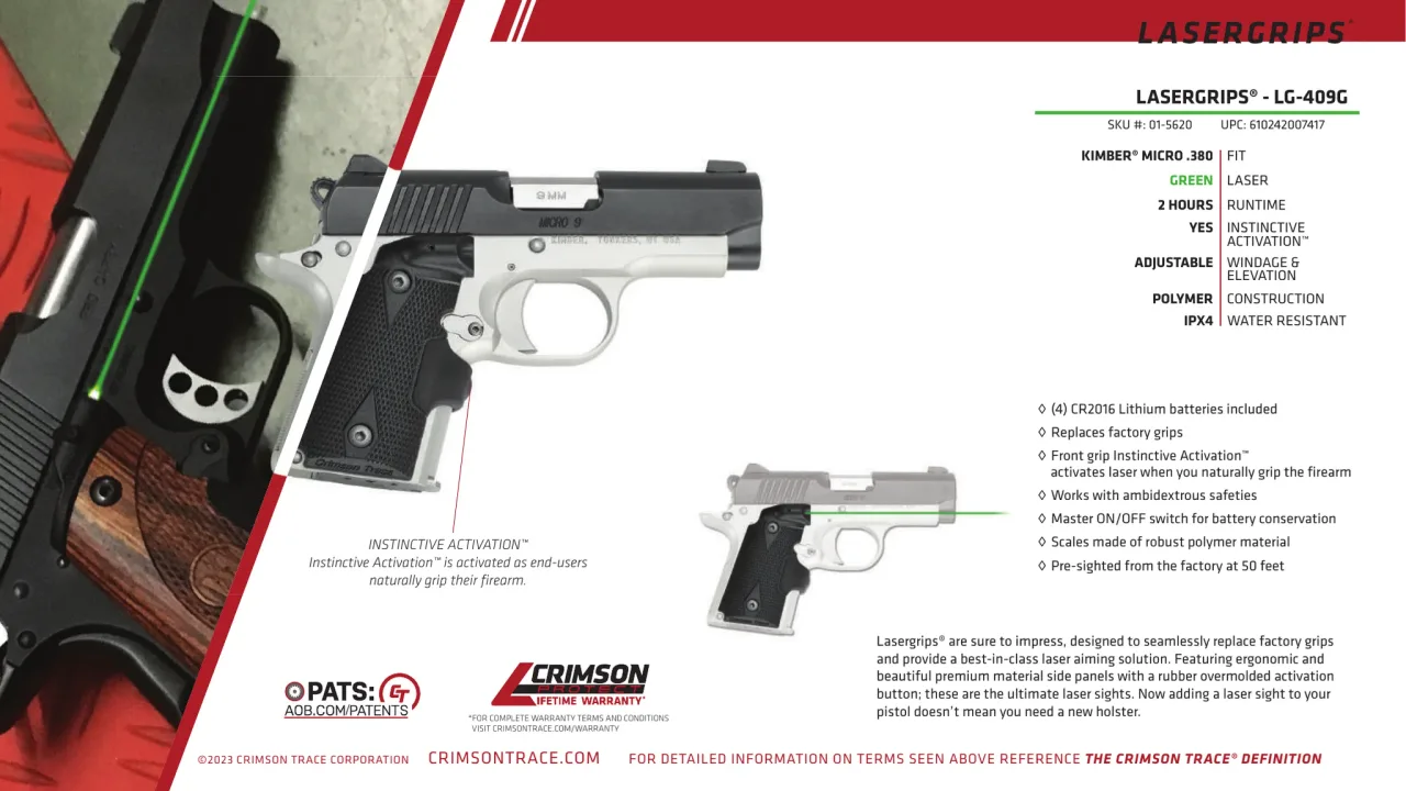 Página 188 de Crimson Trace 2024
