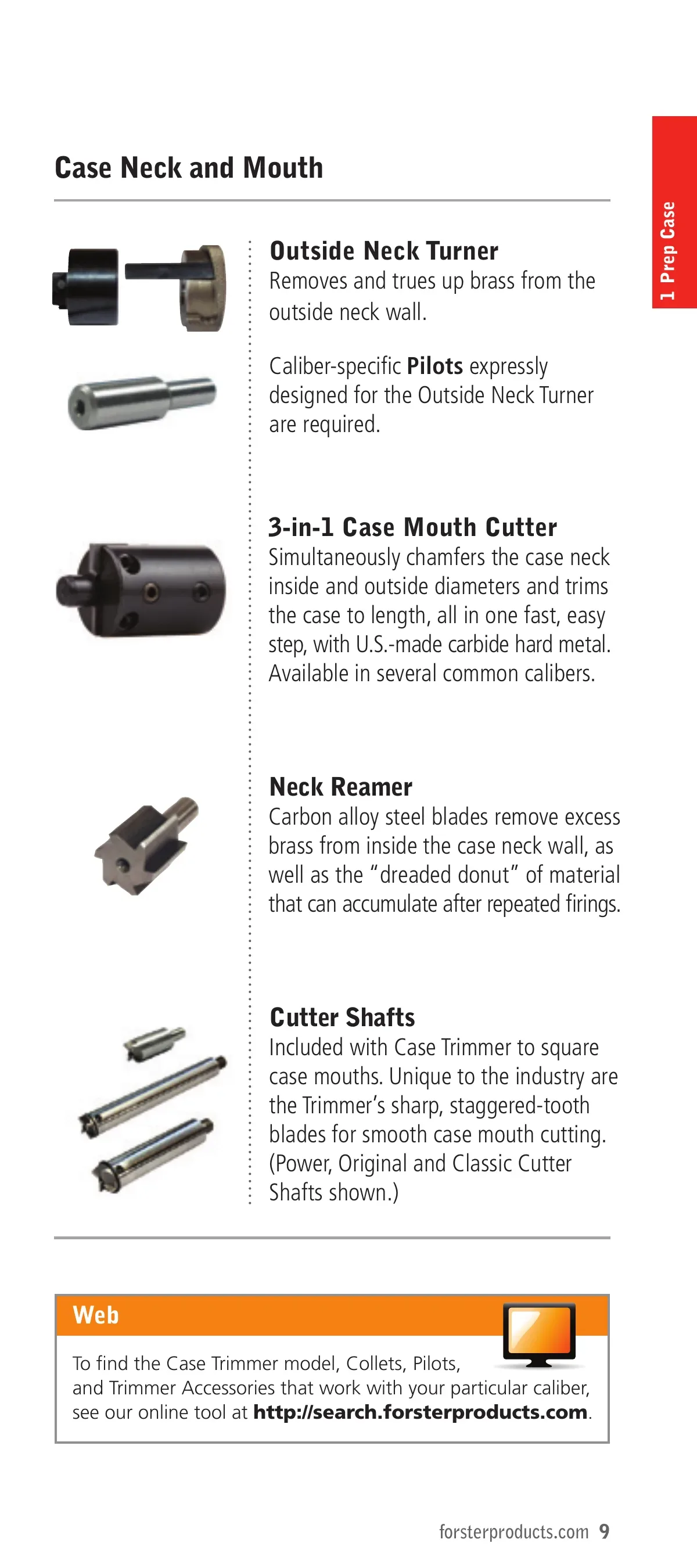 Página 9 de Forster Products · Guía de producto