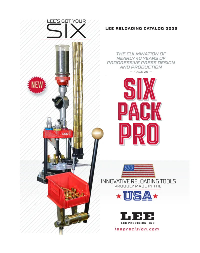 Portada de Lee Precision 2023
