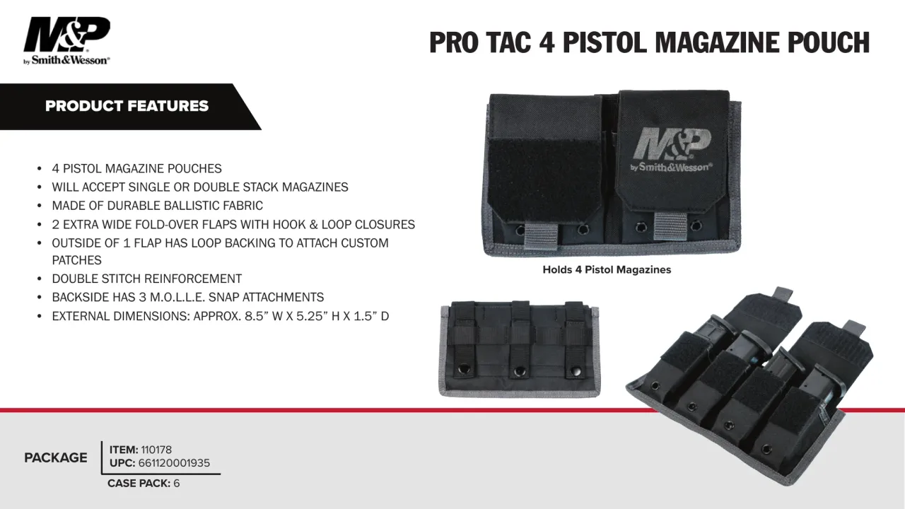 Página 10 de M&P · Accesorios 2023