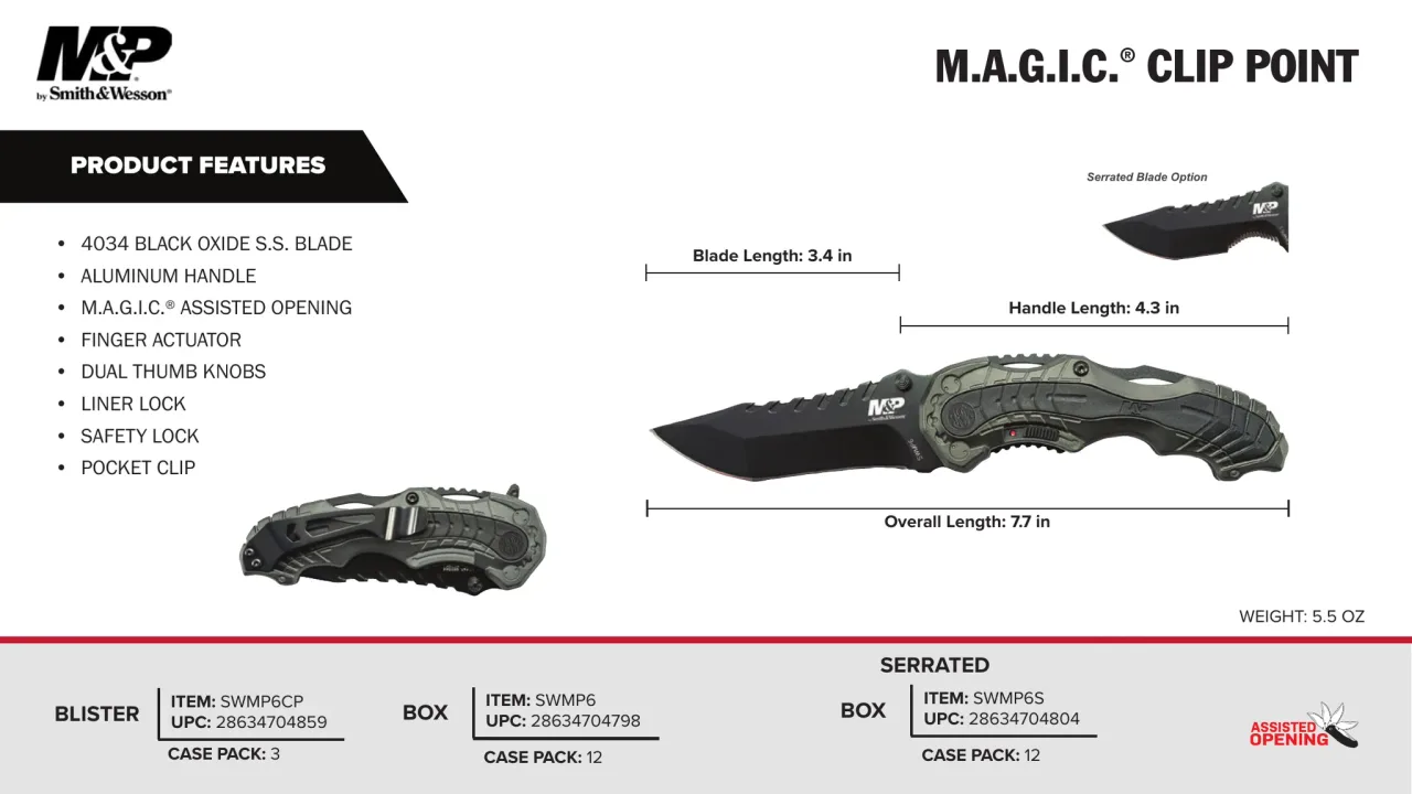 Página 44 de M&P · Cuchillería 2023