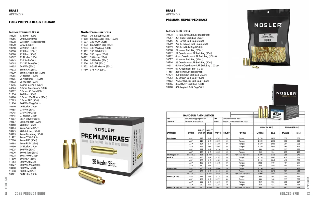 Página 27 de Nosler 2025