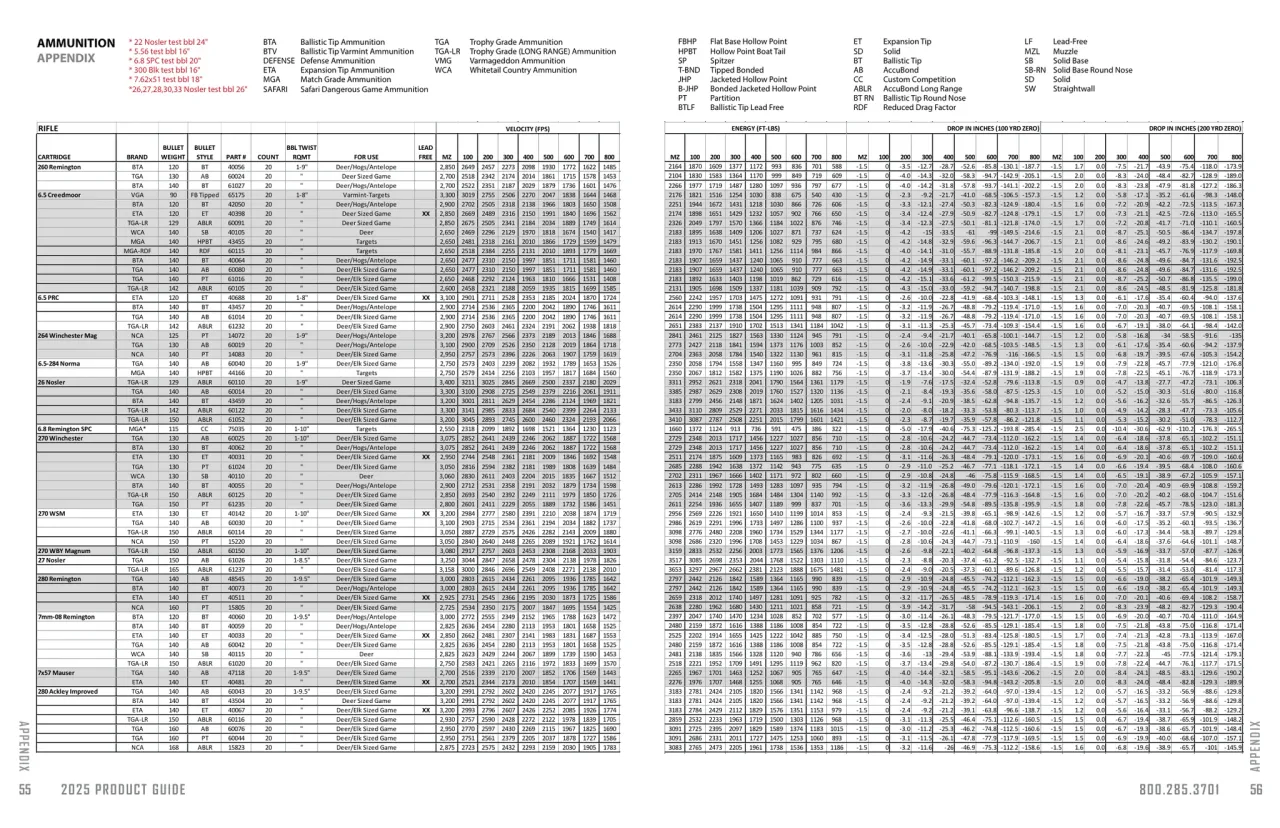 Página 29 de Nosler 2025